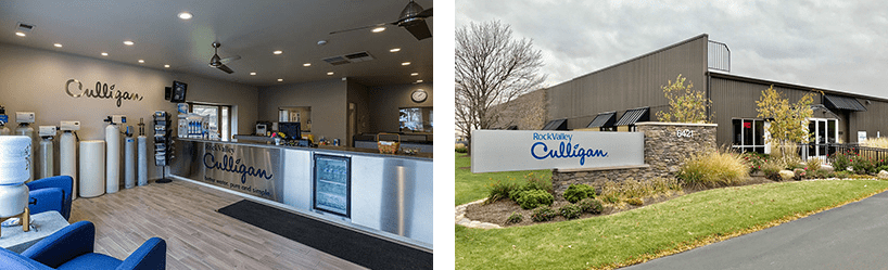 Culligan Rock Valley Showroom and Storefront